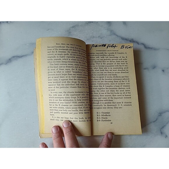 Body, Mind And The B Vitamins By Ruth Adams & Frank Murray Paperback - Picture 5 of 10